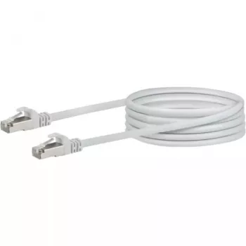 Sieťový kábel Schwaiger CKB6025 052 RJ-45 Cat6 2,5 m biely