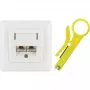 Sieťová zásuvka RJ-45 Schwaiger TDU2628532