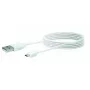 USB kábel Schwaiger LK200M532 2m USB A na Micro-USB A biely