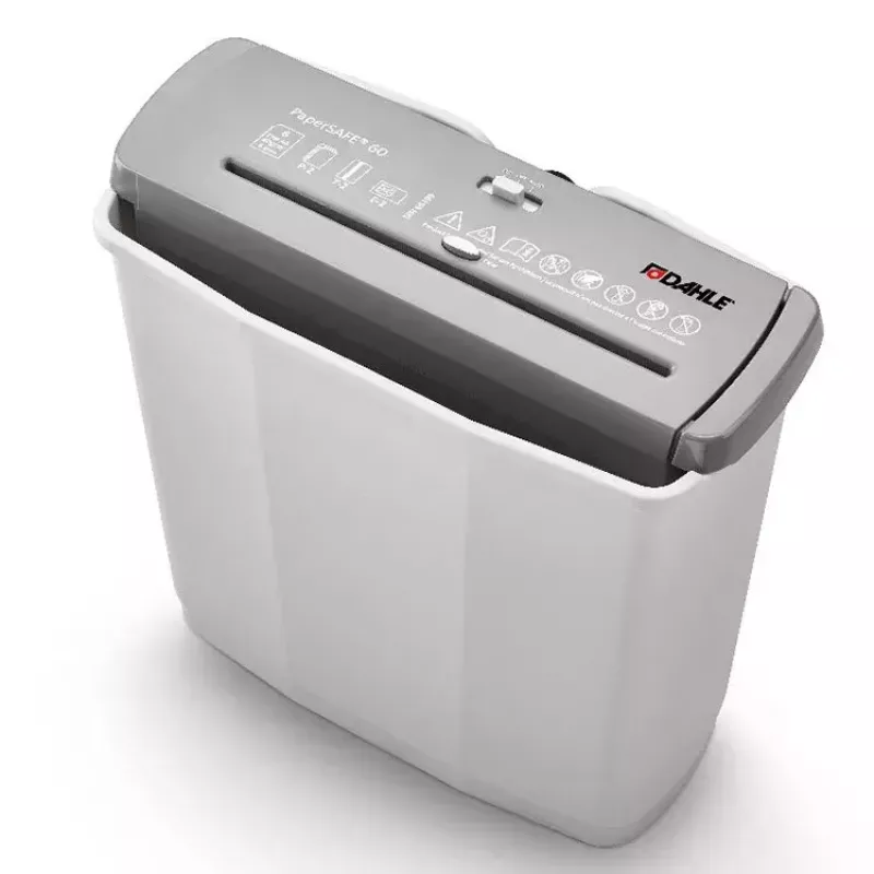 Skartovačka Dahle PaperSAFE 60 pásikový rez 70 dB 22 cm sivá