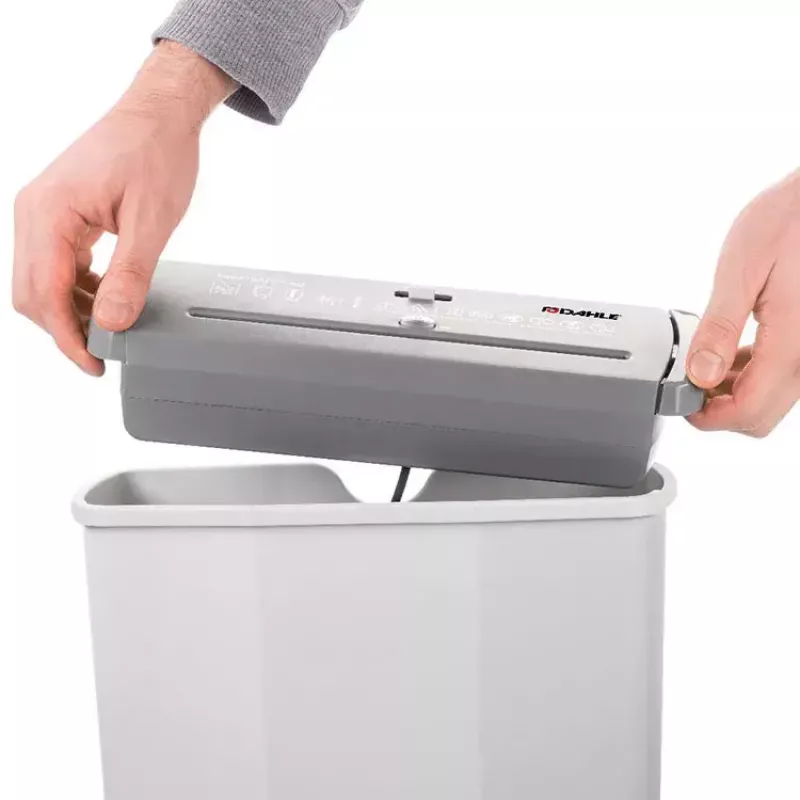 Skartovačka Dahle PaperSAFE 60 pásikový rez 70 dB 22 cm sivá