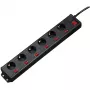 Hama 00137259 rozbočovač 1,4 m 6 AC zásuviek interiér čierny