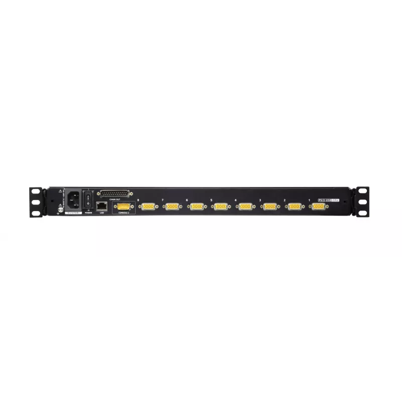 KVM prepínač ATEN CL5708IM racková montáž čierny USB PS/2 VGA