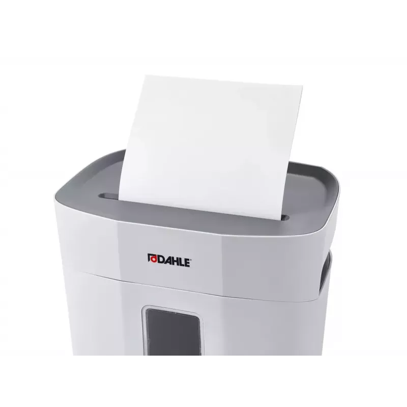 Skartovačka Dahle PaperSAFE 100 krížový rez 70 dB 22 cm sivá biela