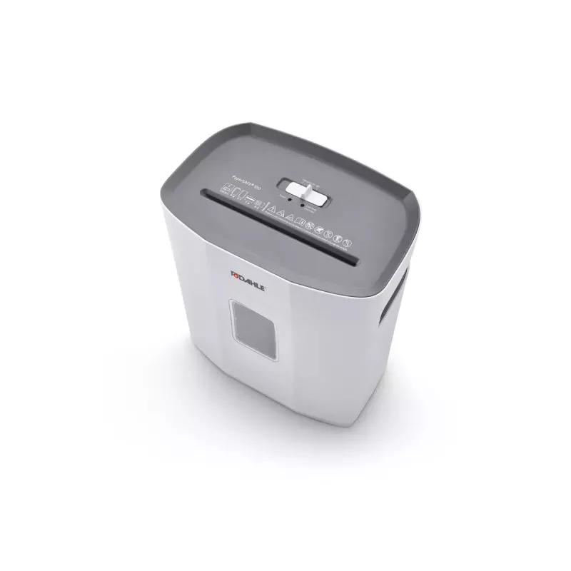 Skartovačka Dahle PaperSAFE 100 krížový rez 70 dB 22 cm sivá biela