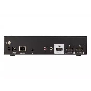 ATEN Seamless Presentation Switch s Quad V, HDMI, USB Type-A, kov, čierna, 60 Hz, 15 m