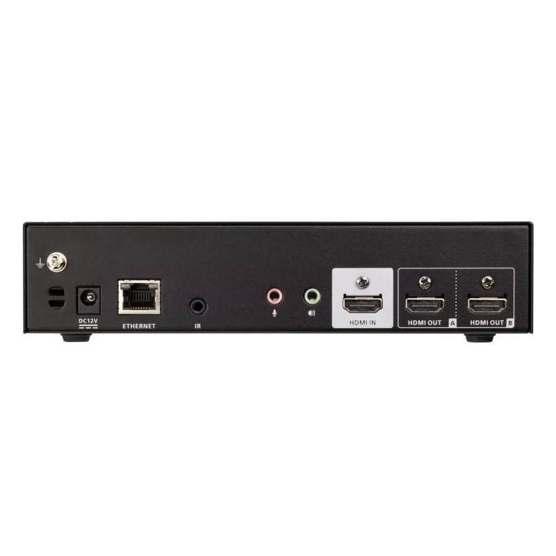 ATEN Seamless Presentation Switch s Quad V, HDMI, USB Type-A, kov, čierna, 60 Hz, 15 m
