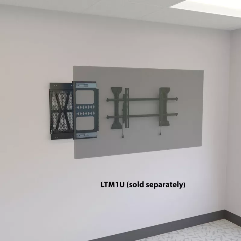 Chief Proximity Component Storage Slide-Lock panel čierny 6,8 kg nástenná montáž