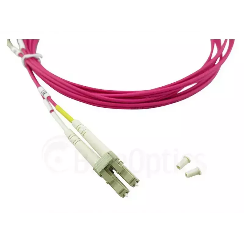 BlueOptics QK732A-BO InfiniBand/optický kábel 1 m LC fialový