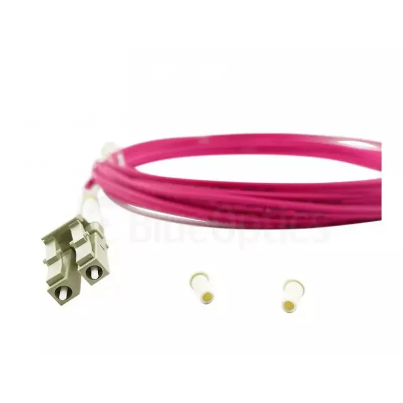 BlueOptics QK732A-BO InfiniBand/optický kábel 1 m LC fialový