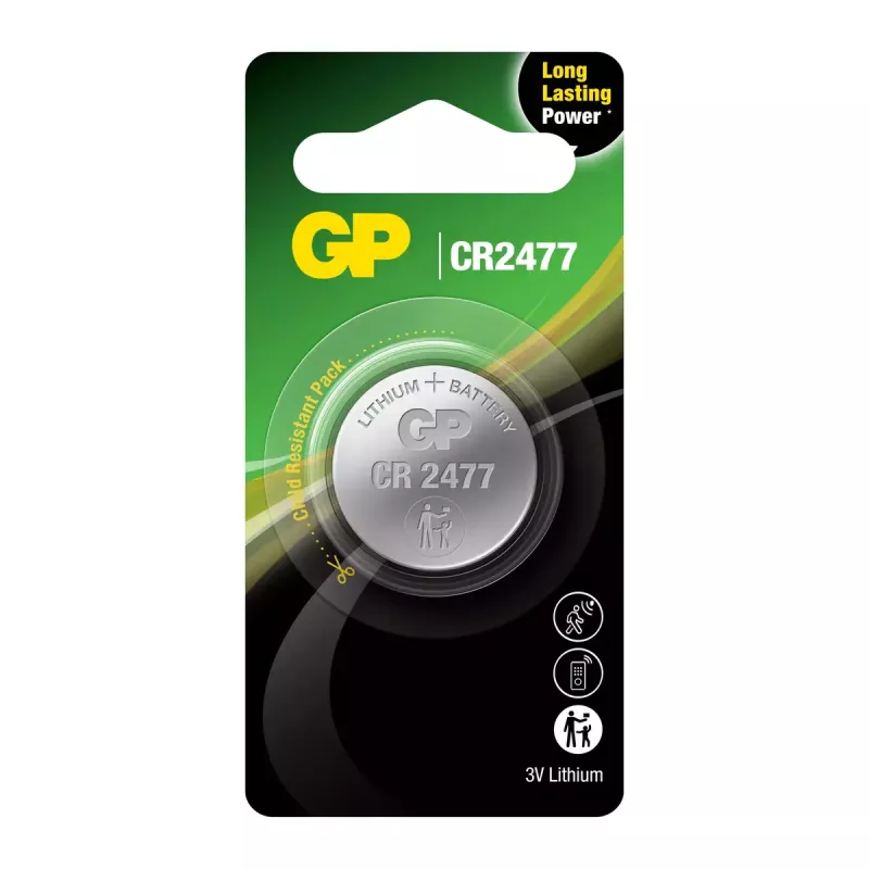 Jednorazová batéria GP Batteries 103239 CR2477 lithium-mangán-dioxid