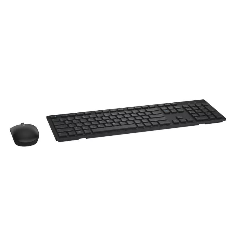 DELL KM636 klávesnica myš súčasťou univerzálna RF bezdrôtová QWERTY UK International čierna