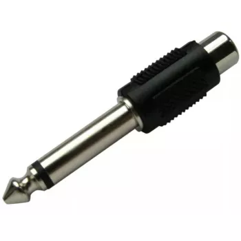 Adaptér RCA Schwaiger KHA4010 533 6,3 mm čierny