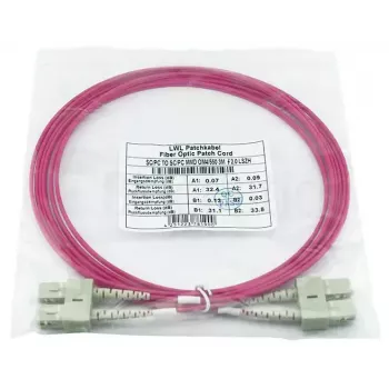 Optický kábel BlueOptics SFP3232FU0.5MK 0,5 m SC OM4