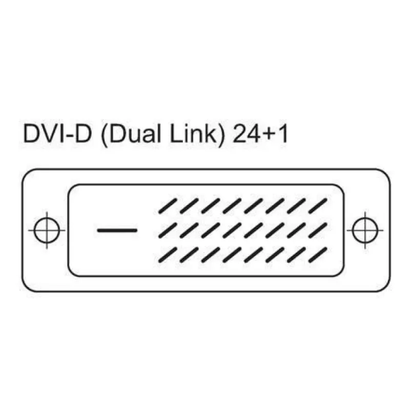 Techly Dual Link DVI digitálny (DVI-D) s feritom 5 m ICOC DVI-8150F