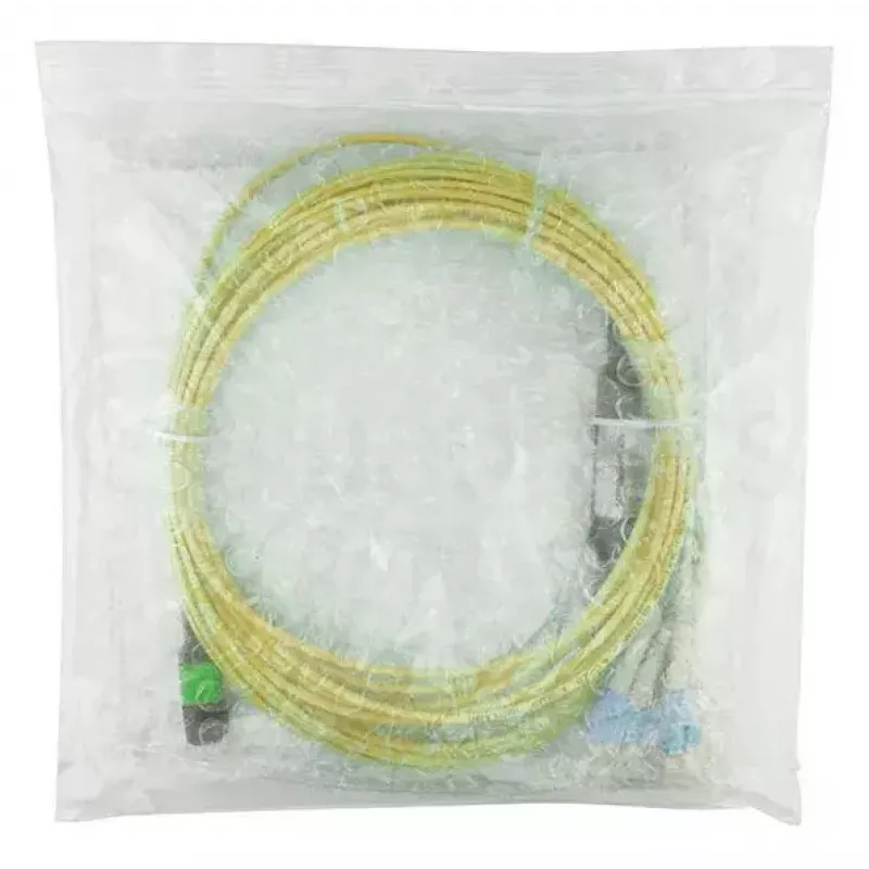 BlueOptics CBL-MPO12-4LC-SMF-5M-BO InfiniBand optický kábel MPO 4x LC 5m