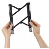 Hama Light stojan na notebook čierny 39,1 cm (15,4 palcov)