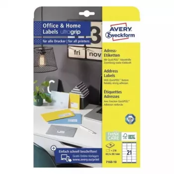 Samolepiaca etiketa obdĺžniková Avery 7160-10