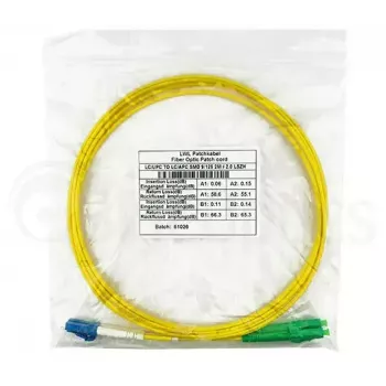 Optický kábel BlueOptics SFP3131BU5MS LC G.657.A1 5 m žltý