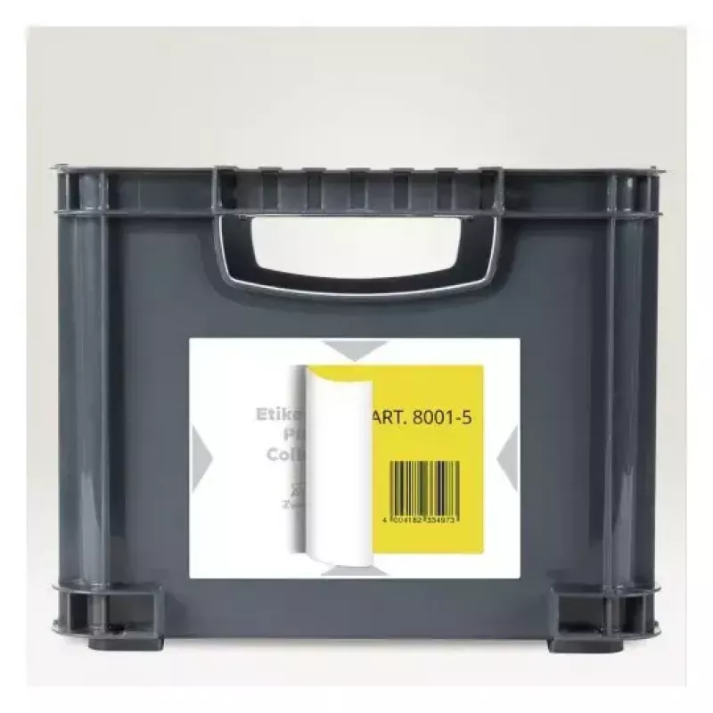 Avery držiaky etikiet Placard Label Holders svetlosivá samolepiaca tlačová etiketa A4
