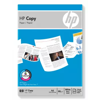 HP Copy papier 80 g/m² - 500 listov/A4/210 x 297 mm, 20 - 80 %, 15 - 35 °C, 0 - 40 °C, 210 mm, 50 mm, 297 mm