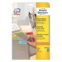 Samolepiace etikety Avery L6033-20 zaoblený obdĺžnik odnímateľné zelené