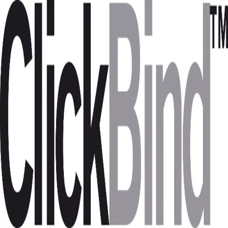 GBC ClickBind chrbát A4 34R 8mm, čierny, 45 listov, plast, A4, 8 mm, 280 g