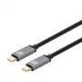 Techly ICOC-MUSB322-CM-010 Kábel USB 3.2 Gen 2, USB-C samec, 1 m, čierny