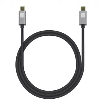 Techly ICOC-MUSB322-CM-010 Kábel USB 3.2 Gen 2, USB-C samec, 1 m, čierny