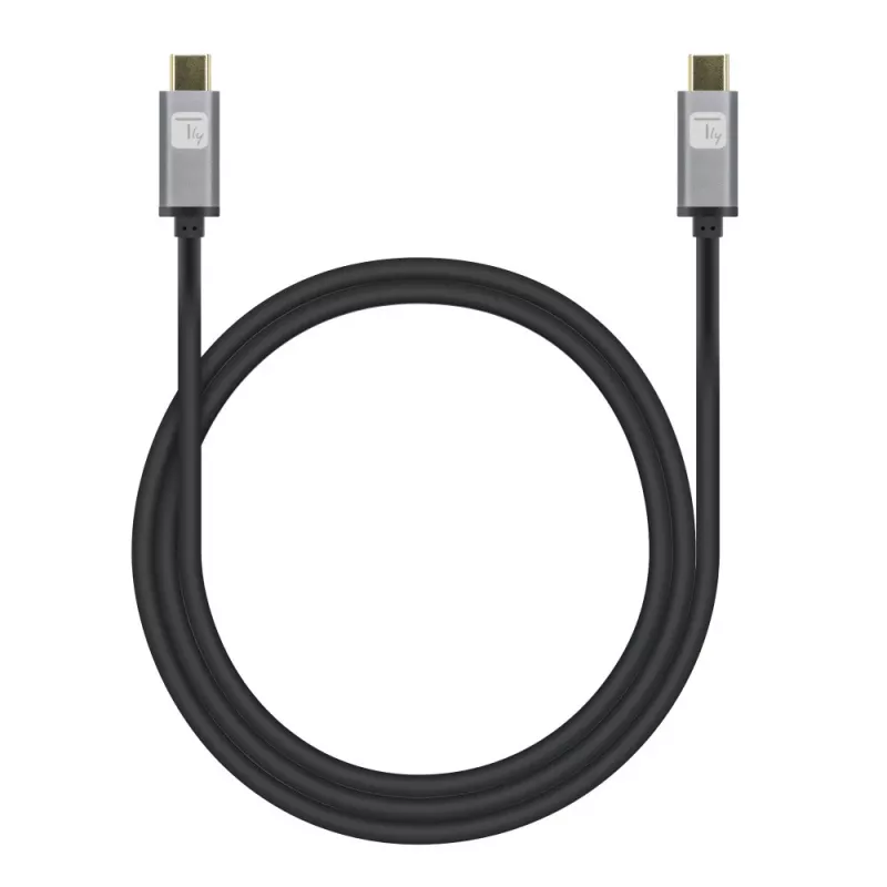 Techly ICOC-MUSB322-CM-010 Kábel USB 3.2 Gen 2, USB-C samec, 1 m, čierny