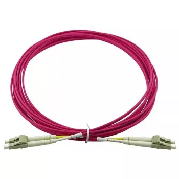 Sklenené vlákno kábel BlueOptics SFP3131FU1.5MK LC OM4 1,5 m ružový