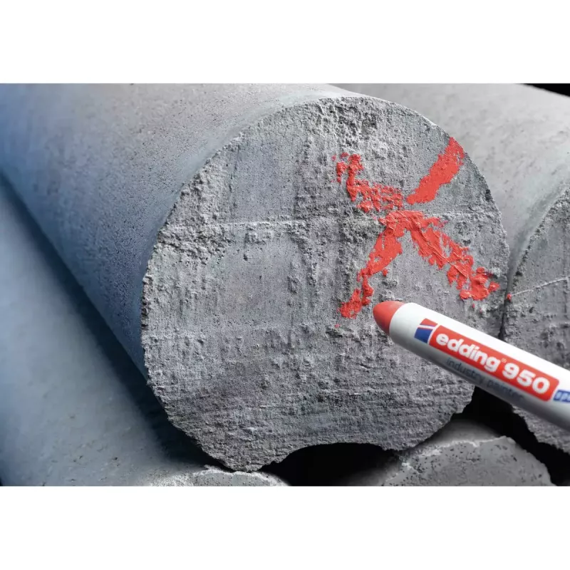 Permanentný marker guľatý hrot Edding 950