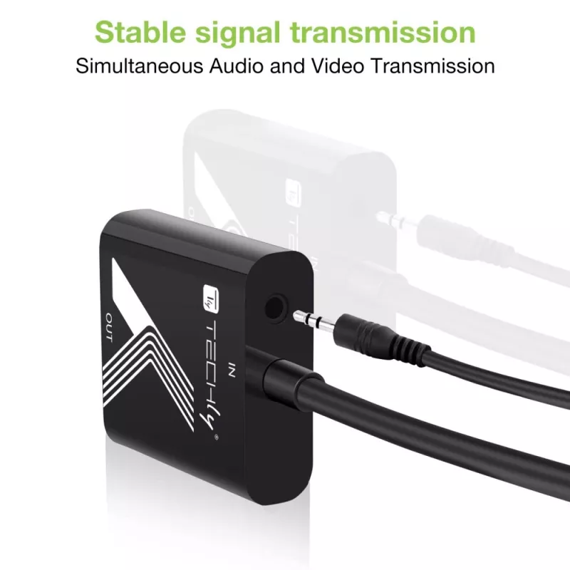Techly káblový adaptér konvertor HDMI na VGA s audio jack konektorom