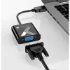 Techly káblový adaptér konvertor HDMI na VGA s audio jack konektorom