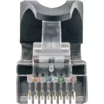 Sieťový kábel Schwaiger CKB6025 053 RJ-45 Cat6 2,5 m čierny