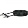 Sieťový kábel Schwaiger CKB6025 053 RJ-45 Cat6 2,5 m čierny