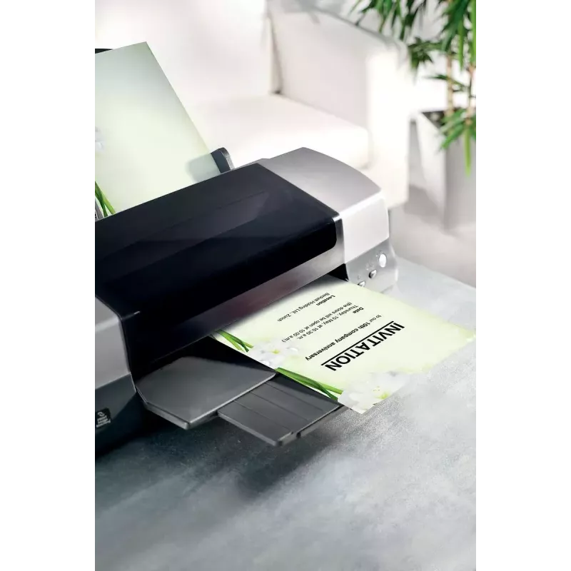 Tlačový papier A4 Sigel DP463 25 listov zelená biela