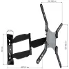 Techly 23-55 ultra tenký Full Motion LCD-TV nástenný držiak čierny” ICA-PLB 171M