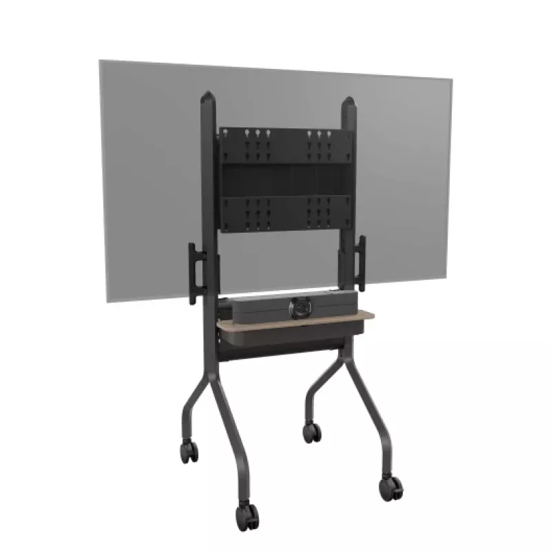 Stojan na AV zariadenia Chief LSCUB čierny UL-certifikovaný 884x838x181 mm