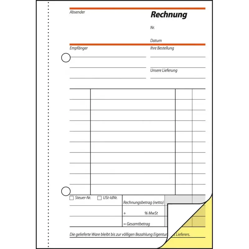 Obchodný formulár Sigel SD033