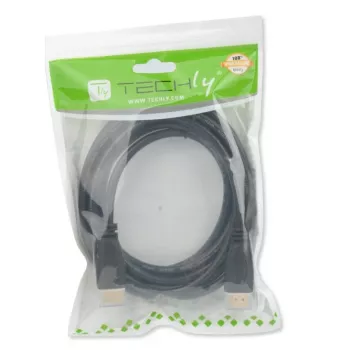 Techly HDMI 2.0 kábel A/A M/M 0,5 m čierny ICOC HDMI2-4-005, 0,5 m, HDMI Type-A (štandard), HDMI Type-A (štandard), 4096 x 2160 pixelov, 3D, čierny