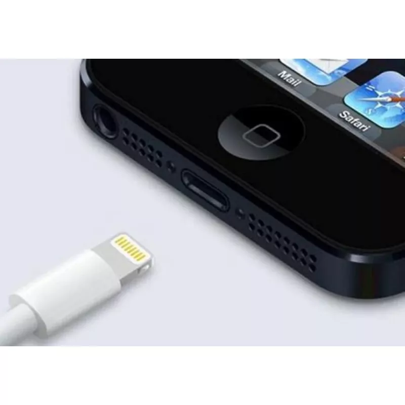 Techly ICOC APP-8WH1 Lightning kábel 1 m biely