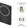 dbramante1928 re-charge - powerbanka 5K Wireless - sivá, 5000 mAh, bezdrôtové nabíjanie, 3,87 V, sivá