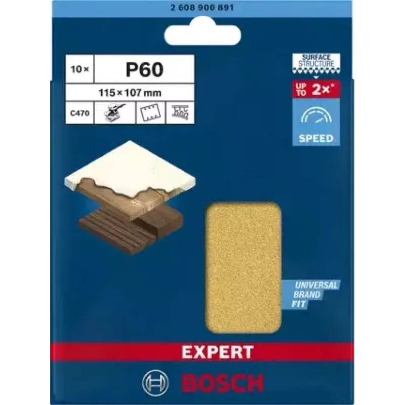 Bosch 2 608 900 891 rotačný nástroj brúsny/brúsne príslušenstvo drevo brúsny list