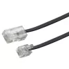 Sieťový kábel Schwaiger 6,0 m RJ-11 - RJ-45 6 m čierny
