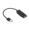 Káblový adaptér USB 3.1 A SATA čierny Akasa AK-AU3-07BK