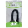 Techly USB 2.0 kábel A konektor samec / B konektor samec zahnutý 1m ICOC U-AB-10-ANG
