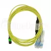 BlueOptics CBL-MPO12-4LC-SMF-1M InfiniBand sklenené vlákno kábel MPO 4x LC 1m