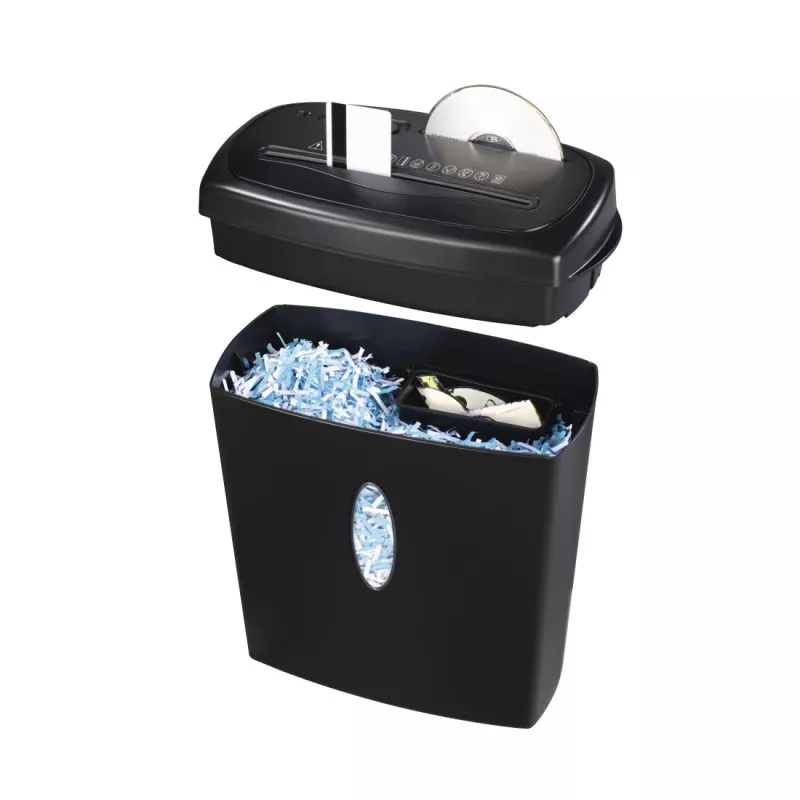 Hama Home X10CD skartovačka krížový rez 72 dB 22 cm čierna