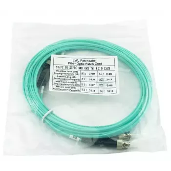 BlueOptics SFP3333EU1MK InfiniBand optický kábel 1 m ST aqua